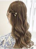 ねじりハーフツイン＊大宮/大宮美容室/ヘアセット/ヘアアレンジ