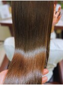 【髪質改善ストレートエステ施術例】