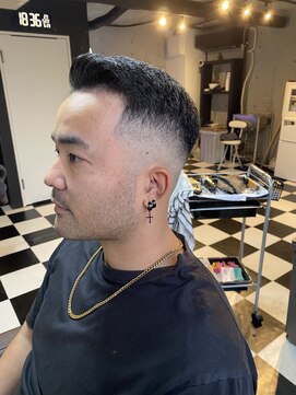 バッドバーバー 蒲田店(BAD BARBER) フェザーアップスキンフェード