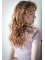 カバーヘア ブリス 北浦和(COVER HAIR bliss) □ハイトーンカラー波巻きフレンチカジュアル315北浦和20代30代