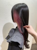 プライズ 成増店(prize)&nbsp;イヤリングカラー×ピンクカラー ダブルカラー成増