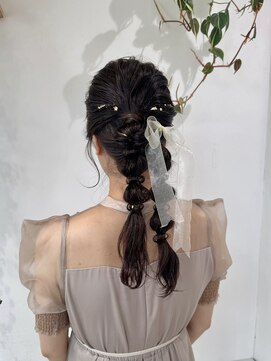 ゼスト 中野店(ZEST) 【zest中野/セイラ】ゆるふわ編みおろしアレンジ