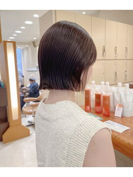 モリオ フロム ロンドン サッポロファクトリー店(morio FROM LONDON) ぱつっとボブ　札幌ボブ