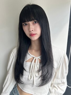 ユーフォリア 渋谷グランデ(Euphoria SHIBUYA GRANDE) ★黒髪ボブルフネビージュ小顔ワンレン前髪