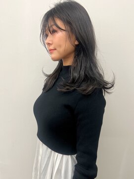 ラウンジ モリオ イケブクロ(Lounge MORIO Ikebukuro) 【morio】池袋　ロング　刈り上げ　レイヤー　黒髪♪