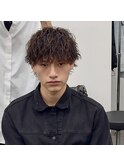 ツイストスパイラル/ツイスパ/メンズパーマ/縦落ちパーマ