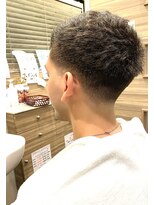 銀座マツナガ 浅草店&nbsp;短髪すぎない！ローフェードスタイル