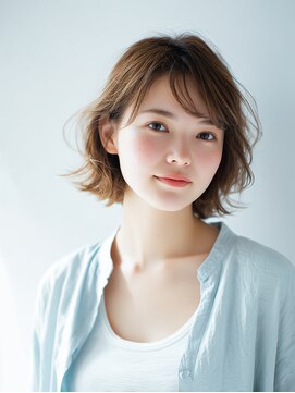 ニスル 町田店(NISURU) 似合わせカット/大人ガーリー/ダークアッシュ/着物/町田/町田駅