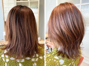 シオ 流山おおたかの森(Sio)の写真/透明感のある大人女性カラー☆イノアカラー/白髪ぼかしハイライトで艶感・色持ち◎[おおたかの森/髪質改善]