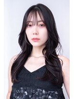 ケアリー 越谷レイクタウン(Carelly)&nbsp;デザインカラー/レイヤーカット/ウェットヘア/オリーブベージュ