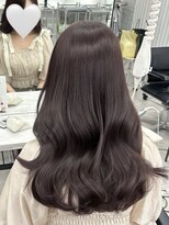 アマトウキョウスマートサロン(AMA TOKYO×Smart Salon)&nbsp;ラベンダーカラー   ラベンダーグレージュ   透明感カラー