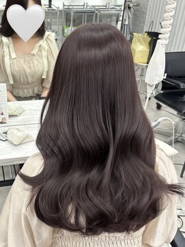 アマトウキョウスマートサロン(AMA TOKYO×Smart Salon) ラベンダーカラー   ラベンダーグレージュ   透明感カラー