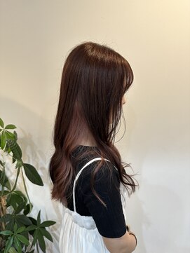 オートクチュールランコントレ 桂店(Haute Couture Rencontrer) インナーカラー/ピンクベージュ