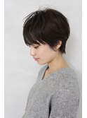 ショートカット/ショートボブ/ハンサムショート/黒髪ショート
