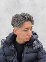 ルースト 西院店(ROOST)&nbsp;MEN’S HAIR/ツイストスパイラル/ホワイトハイライト/西院/眉毛