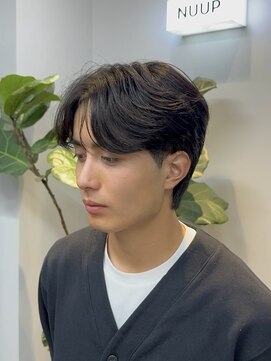 ヌープヘアーアイス(NUUP.hair ici) メンズカットニュアンスパーマフェザーパーマダウンパーマ
