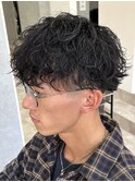 men's/MEN'S/メンズカット/メンズパーマ/郡山/眉毛/波巻きパーマ