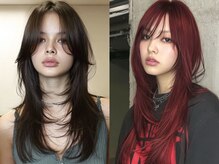 池袋/池袋駅/ブリーチ/ダブルカラー/縮毛矯正/前髪カット/韓国