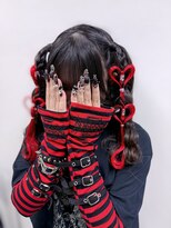 アールエーサロンモノクロ 秋葉原(RA SALON モノクロ) ハートツインテール