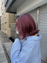 イル(iLu.) ワインレッド/ボブ/カット/カラー/トリートメント/ブリーチ