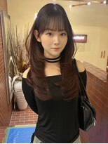 シュガー(Sugar)&nbsp;透明感カラー/ワンホンヘア/韓国ヘア/顔まわり/大阪/梅田