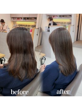 ステラバイケンジ 藤沢(STELLA by KENJE) 白髪ぼかし細めハイライト30代40代50代【藤沢　藤沢駅】