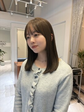 ラボトウキョウ 池袋店(LABO Tokyo) オリーブベージュカラー