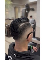 オアゾバーバー(OAZO BARBER) スキンフェード7:3分け