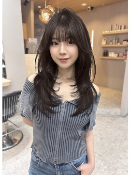 ボタン テンジン(VOTAN tenjin) 【杉本大地】韓国ヘア/韓国レイヤー/透明感カラー/天神美容室