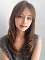 アグノス 青山(Agnos) 前髪からつながる大人可愛いレイヤースタイルご提案いたします。