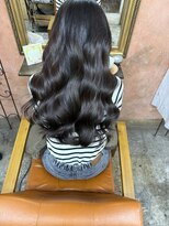 ユニーク(UniQ) 艶ロングの髪質改善カラー