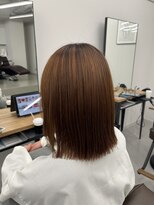 リアン 仙台(LIAN)&nbsp;ワンホンレイヤー/ミルクティーブロンド/ダークブルー/仙台