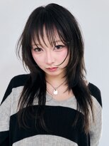 ロンドアンメゾン 原宿(Lond un Maison.)&nbsp;ハッシュレイヤー/ダークラベンダー/韓国巻き/顔周りカット0608