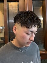 アリーム(Areem) スキンフェードショートパーマメンズカット高松香川