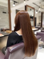 アイフィール アヴェダ 瑞江店(i feel AVEDA) 明るいオレンジカラー