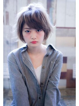 シエナ 渋谷(Siena) Siena ボサふわショートxアイスグレージュ