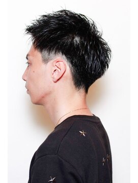 ワンワンオー バーバーショップ 博多店(@110 BARBER SHOP) スパイキーツーブロック