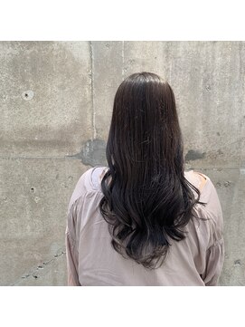 シェノン 西梅田(CHAINON) 前髪/グレーベージュ/アッシュカラー/ブラウン/レイヤーロング