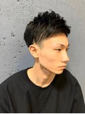 メンズツーブロックショート<理容室><立川/メンズ/バーバー>