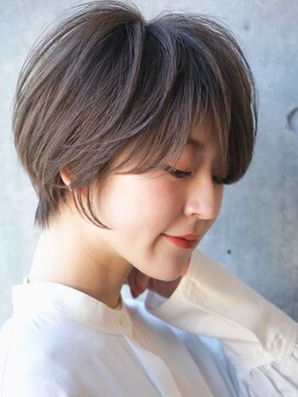 エインアンリー 表参道(AIN.ANLY.) 前髪あり大人ショート20代30代40代【AIN.表参道】川原大地