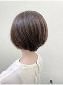 カフェモカベージュの大人ショートボブ★★