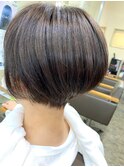 丸みショート20・30代