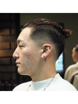 ヘアーサロン ファイン(Hair Salon FINE) manbun×skinfade