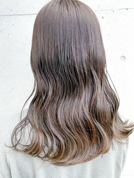 アチーブ ヘア デザイン(achieve hair design) ブリーチなしカラー透け感透明感アッシュグレージュカラー