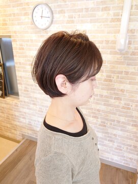 ミエル(miel) 【hair design miel】大人ショート