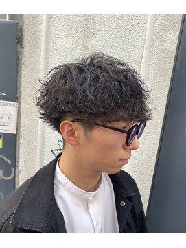 シンシェアサロン 原宿店(Qin shaire salon) カフェのお兄さん風波巻きパーマ