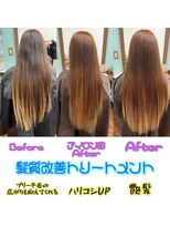 ヘアー バイ ミーズ(hair by Mii’s)&nbsp;髪質改善tr【酸熱tr】