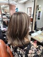 ベルクープス 天王寺店(Belle Coupes) コントラストハイライト3