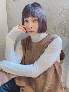 ルービック 梅田茶屋町(Rubik) 大人艶カラー/アゴラインミニボブ