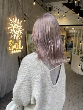 ロナバイソル(lona by SoL) ピンクミルクティー